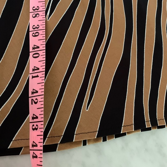 NWOT Banana Republic silky slip dress in animal vibe print size 6 - Picture 7 of 7